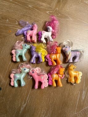 MY LITTLE PONY MLP GENERATION 3 G3 LOT OF 10 PONIES 2002-2005